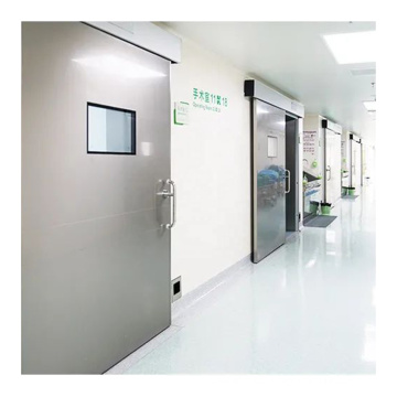 Deper hospital interior stainless steel hermetic sliding door/clean room door/medical door